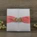 Hard Cover Invitation Card Elegant  Wedding Invitation with Delicate Buckle